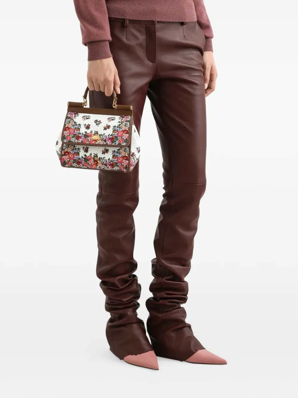 Floral Tote Bag sold by Wanan Luxury product image thumbnail 5