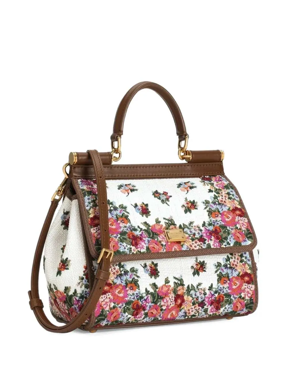 Floral Tote Bag sold by Wanan Luxury product image thumbnail 3