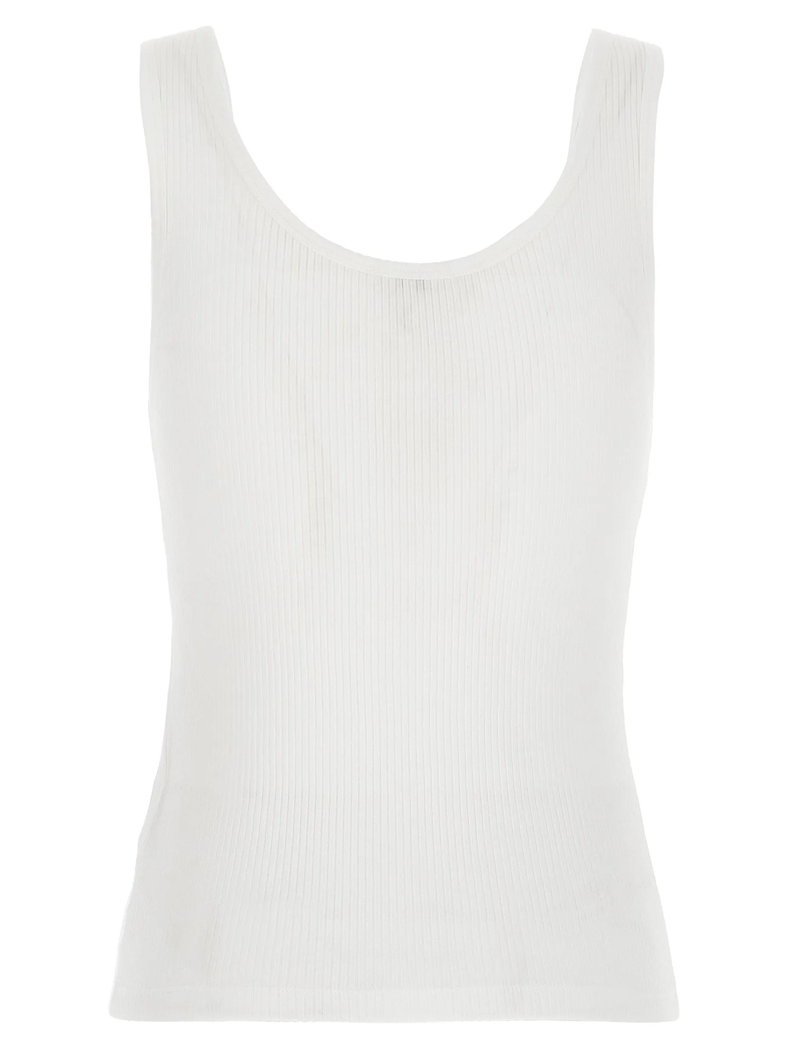 Logo Embroidery Top Tops White sold by Wanan Luxury product image thumbnail 2