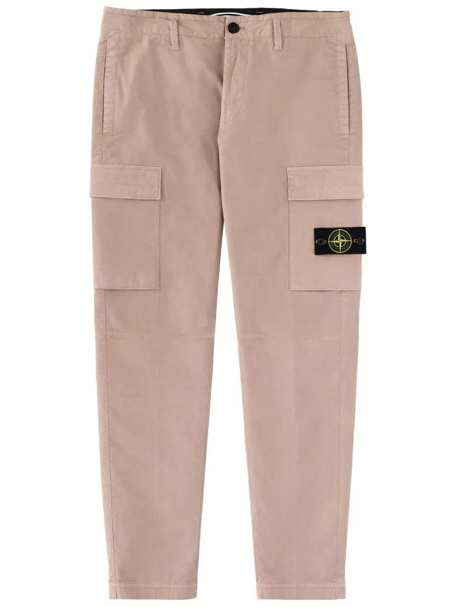Cargo Pants With Logo Patch sold by Wanan Luxury