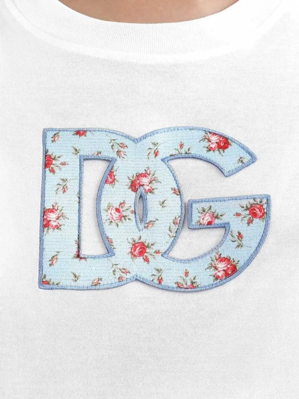 T-Shirt With Logo And Floral Detail sold by Wanan Luxury product image thumbnail 4