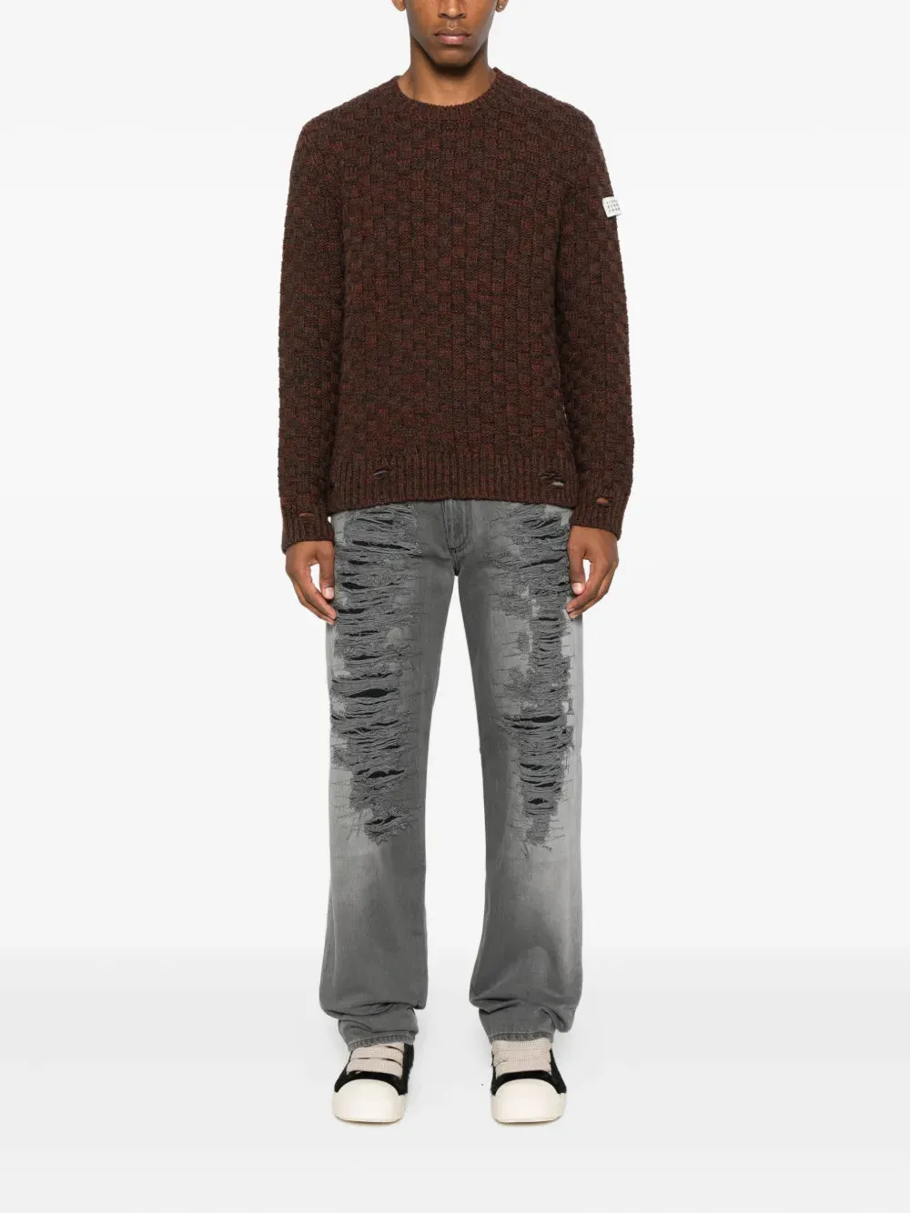 Crewneck Wool Sweater sold by Wanan Luxury product image thumbnail 2