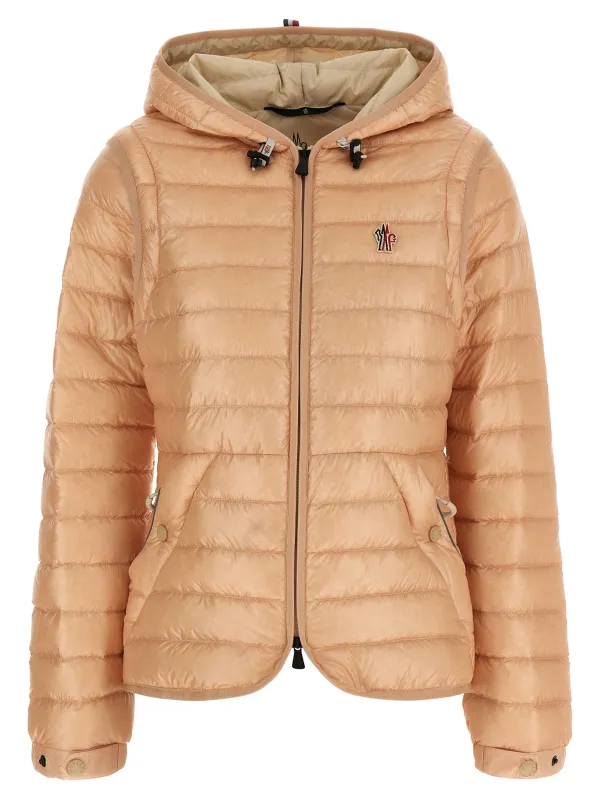 Karura Puffer Jackets Pink made by Moncler
