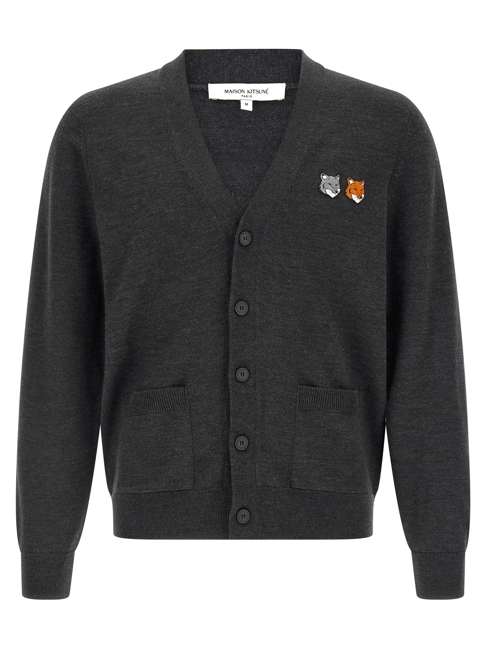 Double Fox Sweaters And Cardigans Gray sold by Wanan Luxury