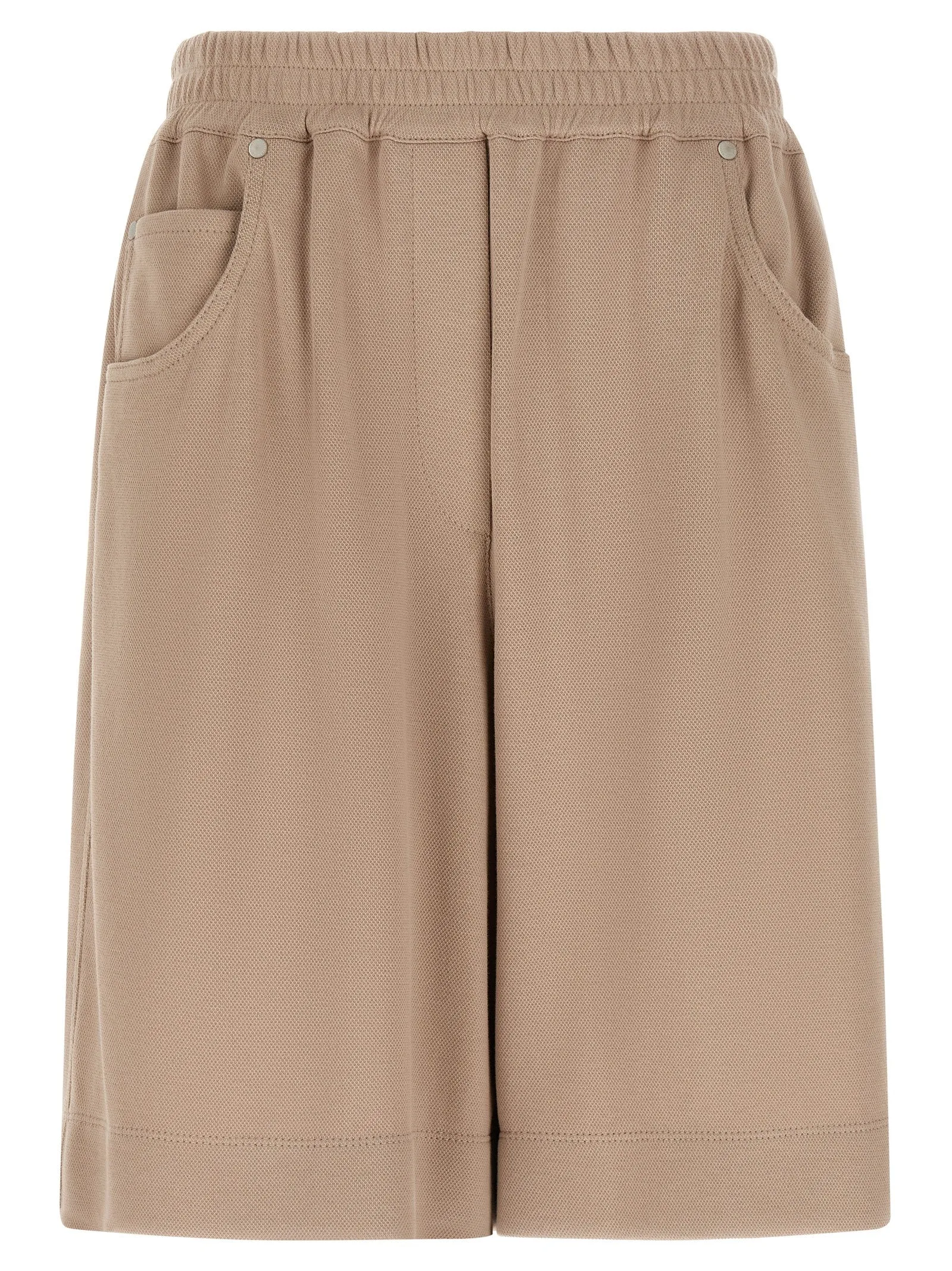 Cotton Shorts Bermuda And Short Brown sold by Wanan Luxury