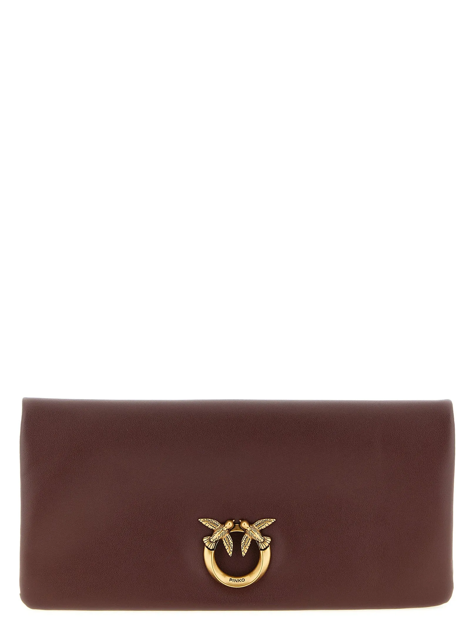 Love Click Soft Horizontal Clutch Bordeaux sold by Wanan Luxury