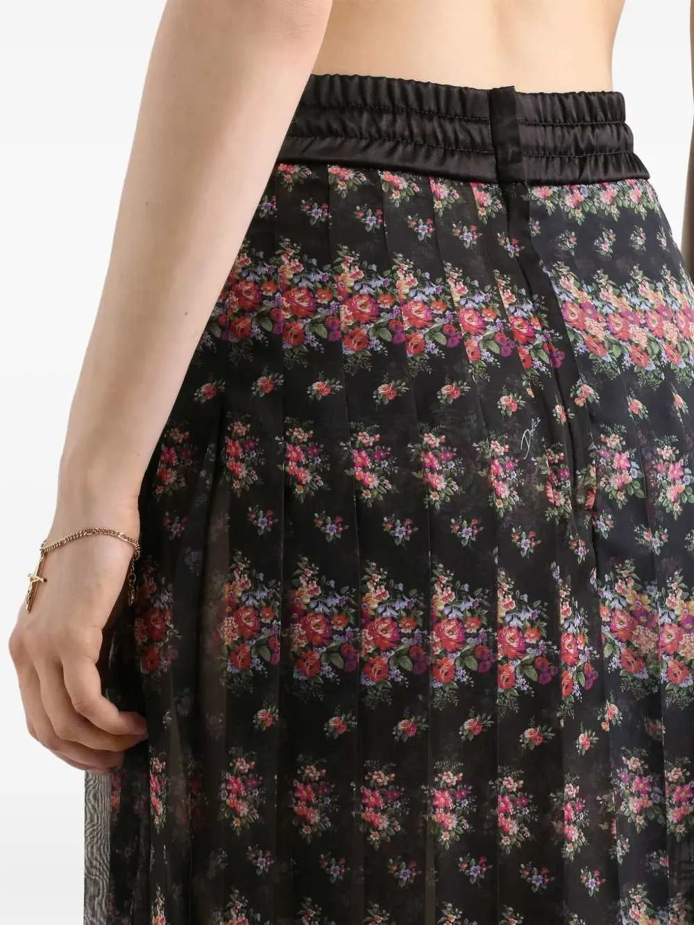 Floral Lace Midi Skirt sold by Wanan Luxury product image thumbnail 4