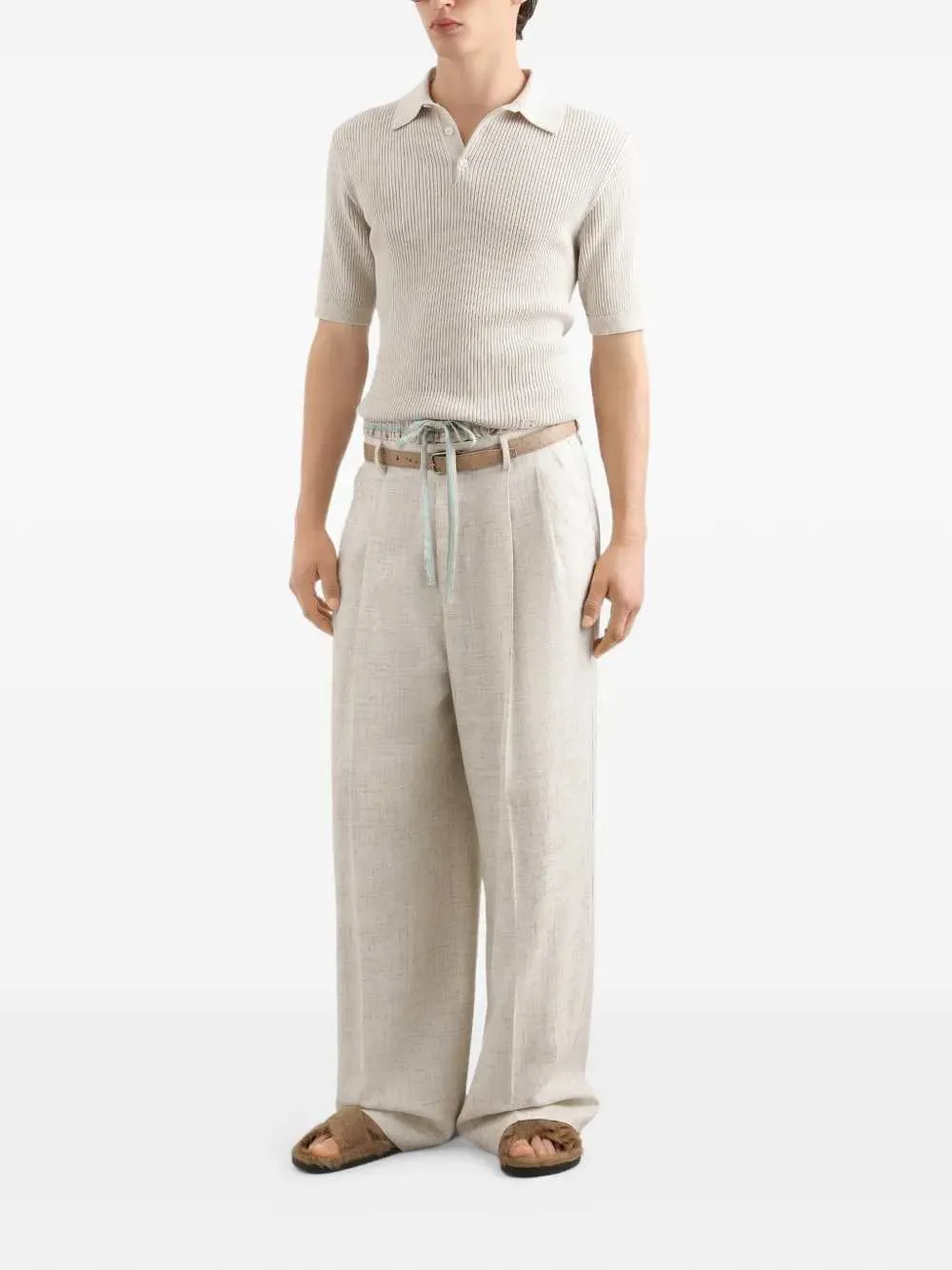 Ribbed Polo sold by Wanan Luxury product image thumbnail 2