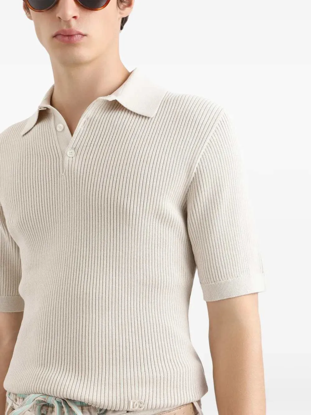 Ribbed Polo sold by Wanan Luxury product image thumbnail 3