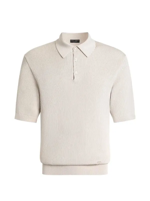 Ribbed Polo made by Dolce & Gabanna