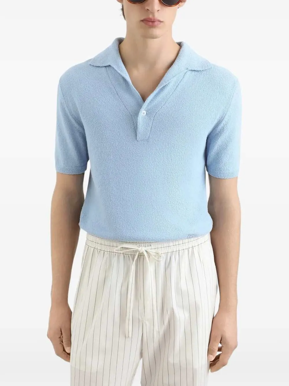 Knitted Polo sold by Wanan Luxury product image thumbnail 3