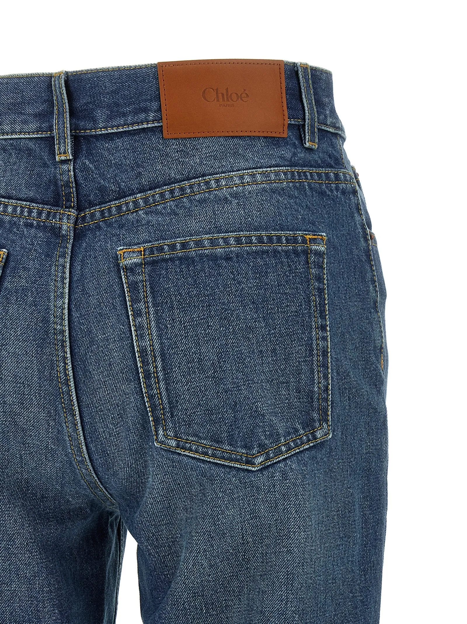 Palazzo Jeans Blue sold by Wanan Luxury product image thumbnail 4