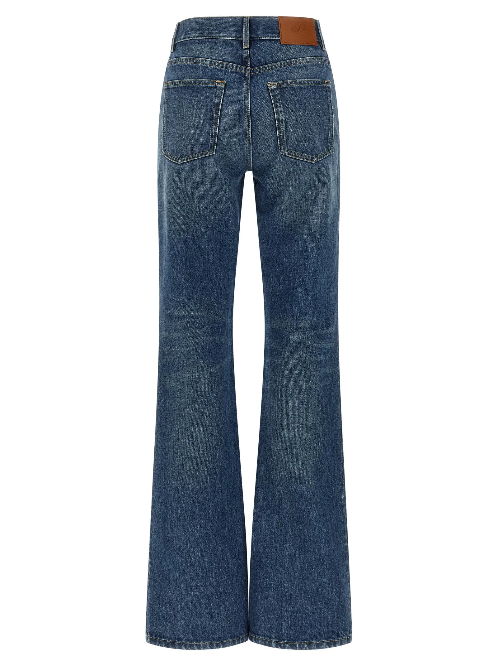 Palazzo Jeans Blue sold by Wanan Luxury product image thumbnail 2