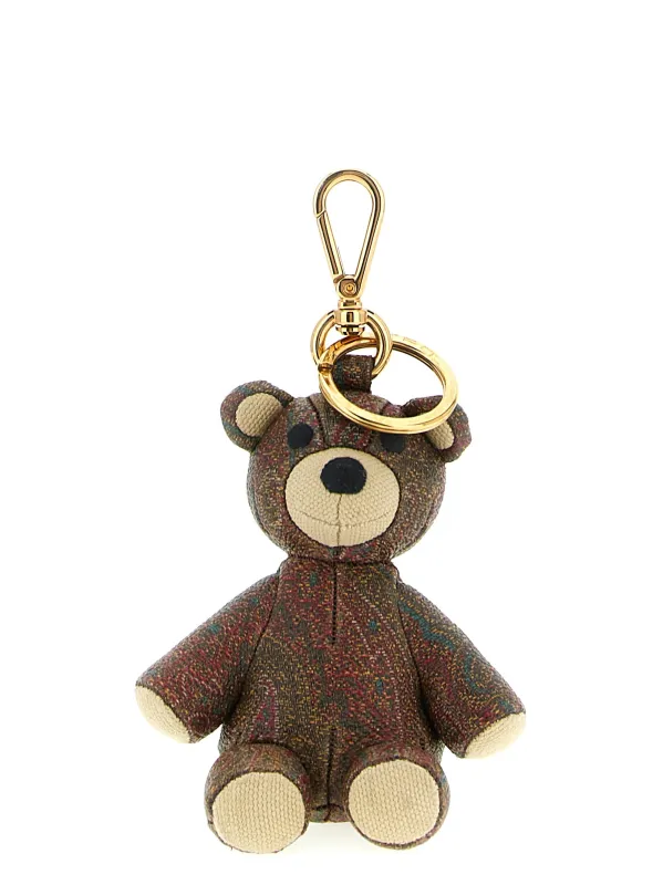 Arnica Bear Bag Accessories Brown made by Etro