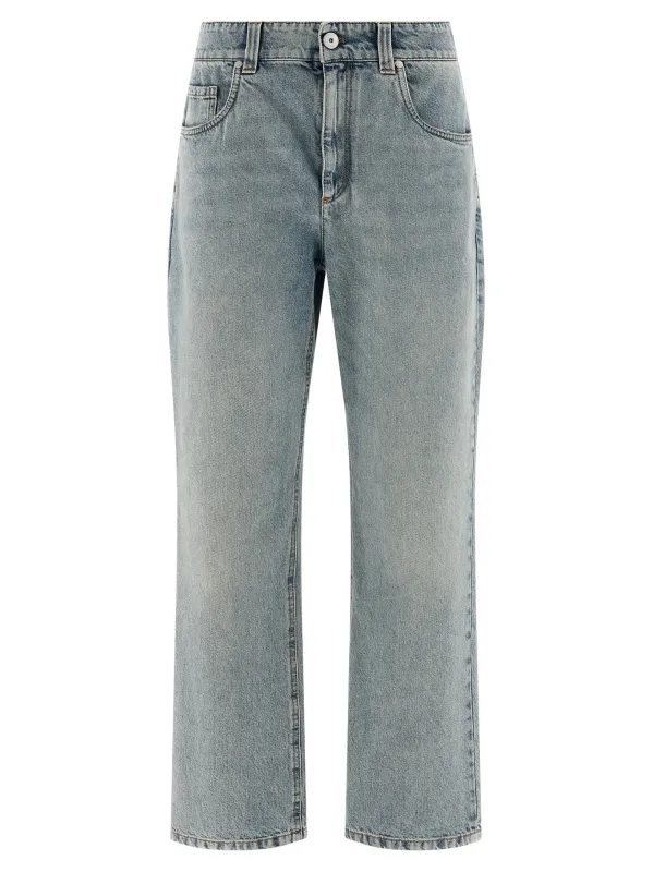 Retro Jeans Light Blue sold by Wanan Luxury