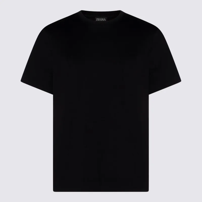 T-Shirts And Polos Blacks And Greys made by Ermenegildo Zegna