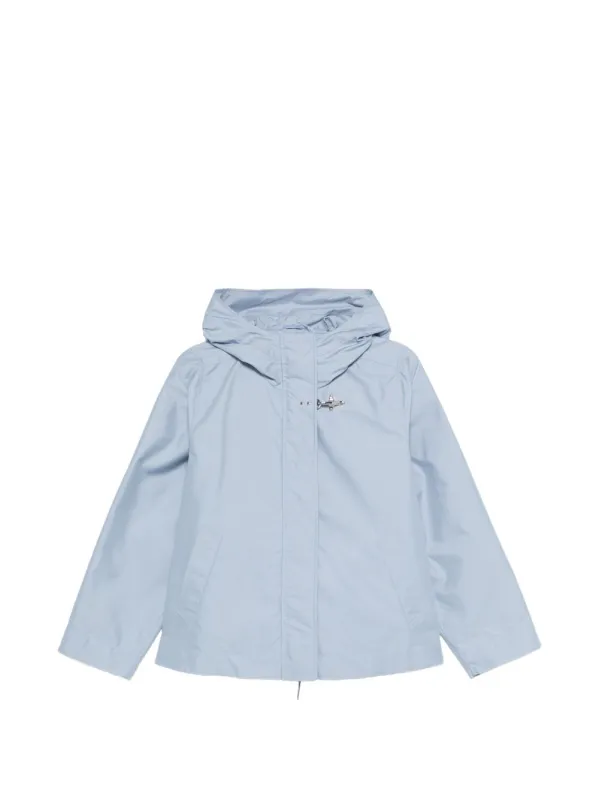 Short Hooded Parka Coat made by Fay