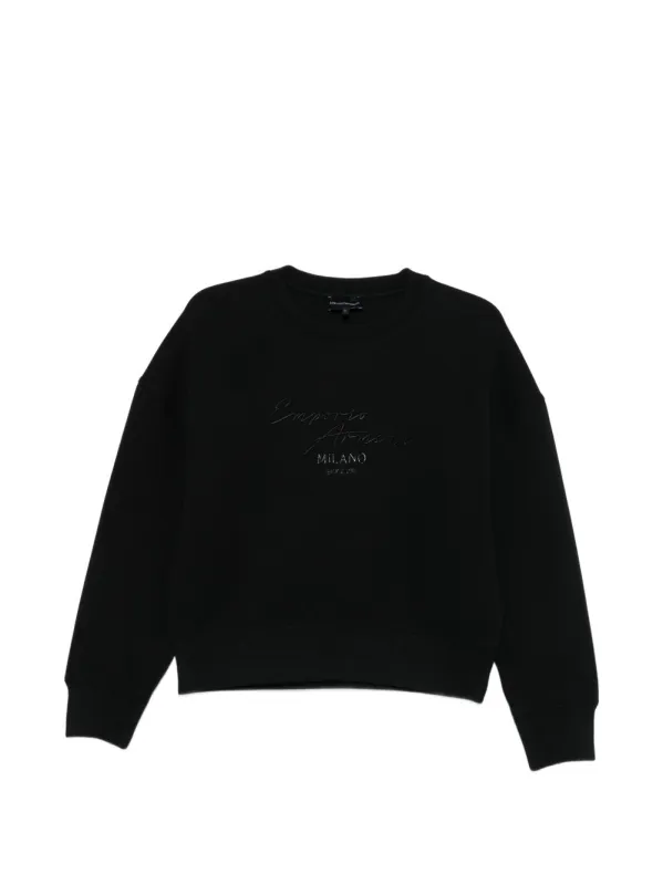 Cotton Crewneck Sweatshirt sold by Wanan Luxury