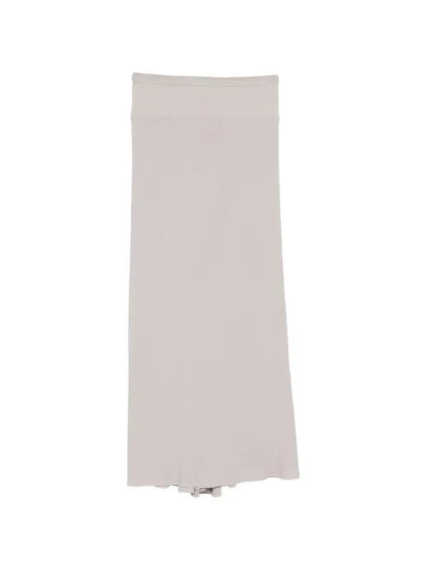 Silk Blend Long Skirt sold by Wanan Luxury