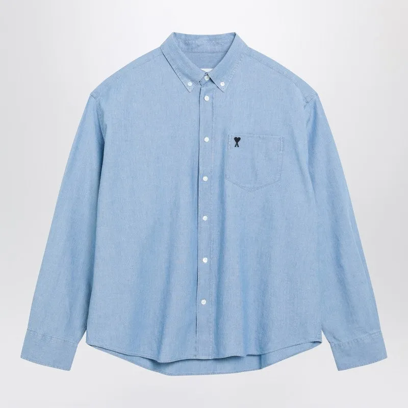 Light Blue Ami De Coeur Shirt sold by Wanan Luxury
