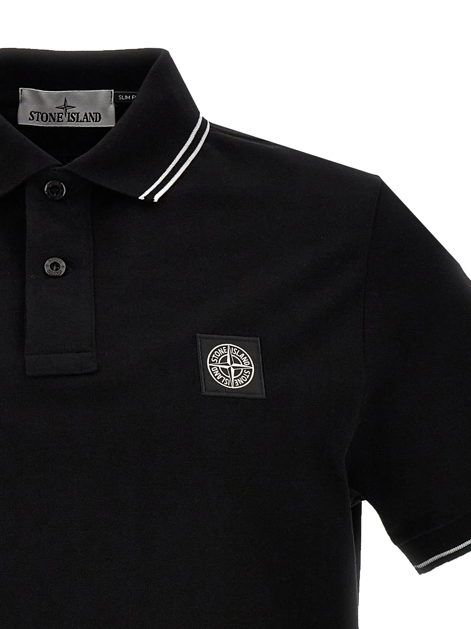 Logo Badge Shirt Polo Black sold by Wanan Luxury product image thumbnail 3