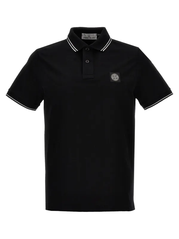 Logo Badge Shirt Polo Black sold by Wanan Luxury