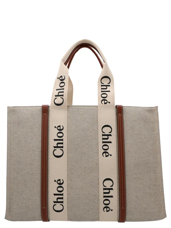 Woody Tote Bag Beige sold by Wanan Luxury