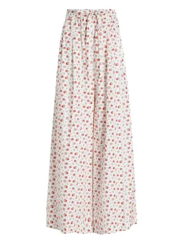 Floral Drawstring Pants made by Dolce & Gabanna