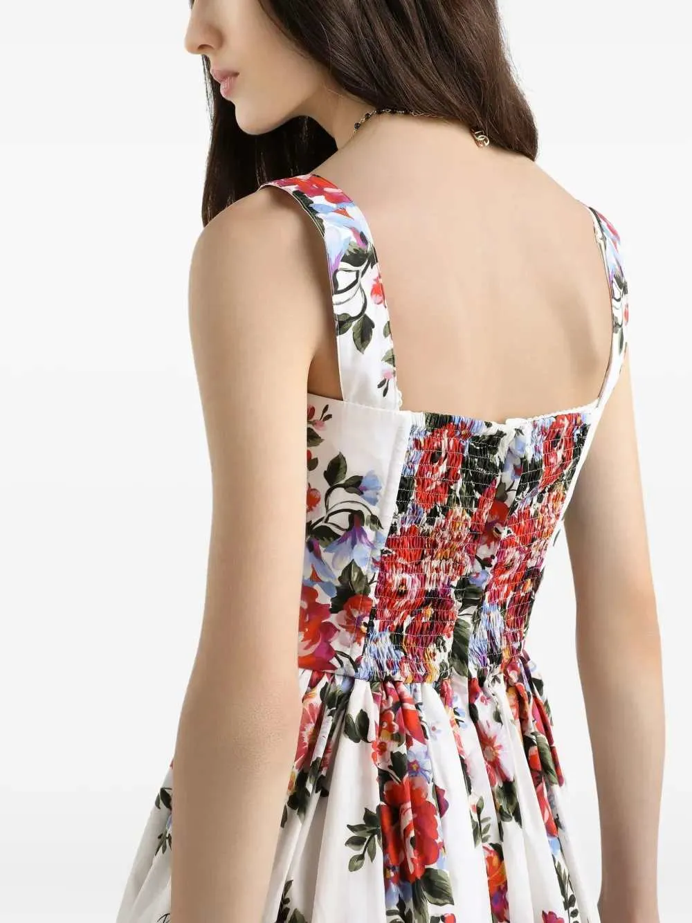 Floral Midi Dress sold by Wanan Luxury product image thumbnail 4