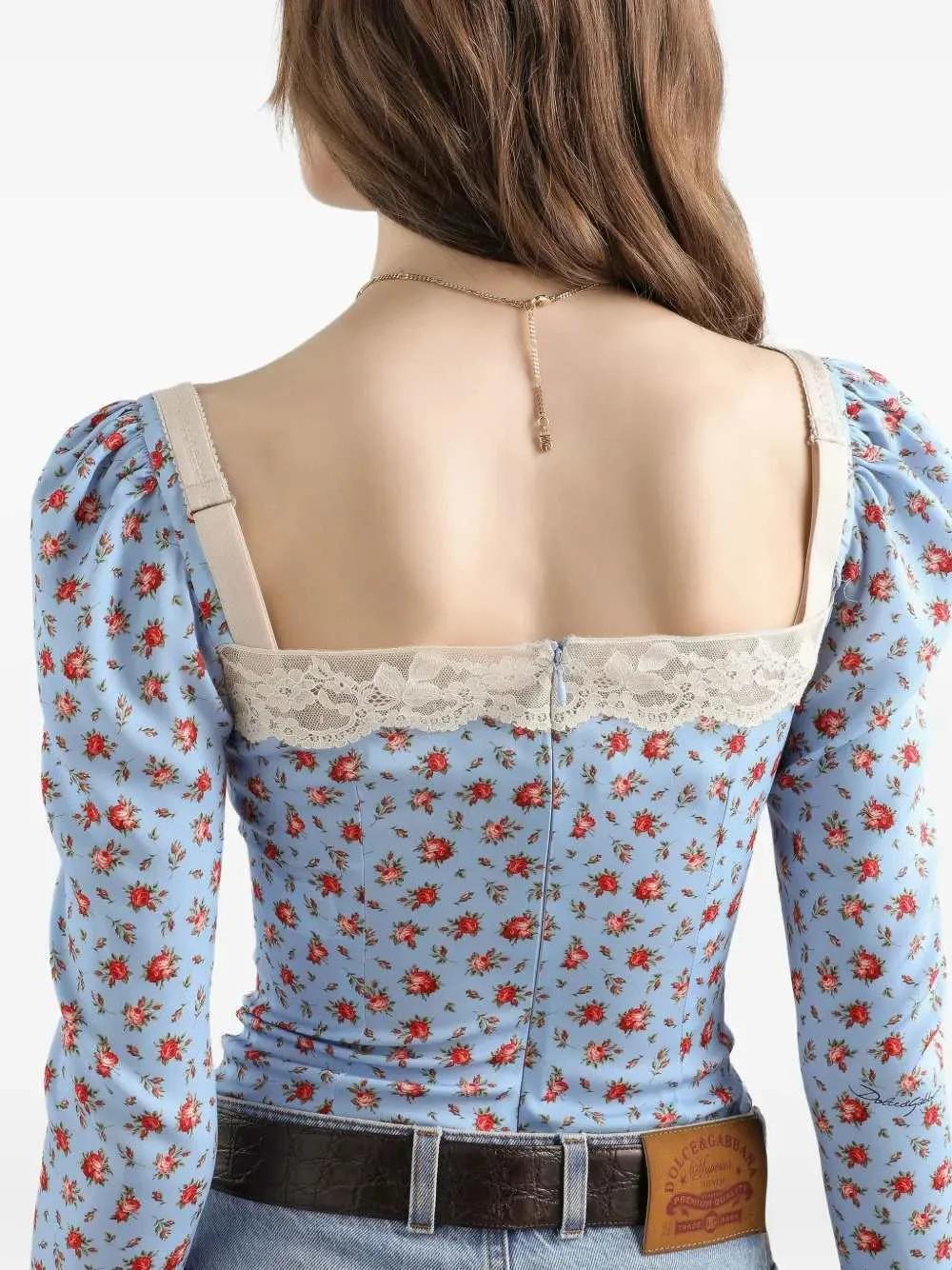 Floral Top sold by Wanan Luxury product image thumbnail 5