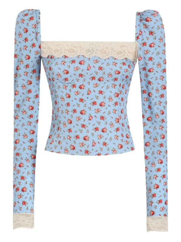 Floral Top sold by Wanan Luxury
