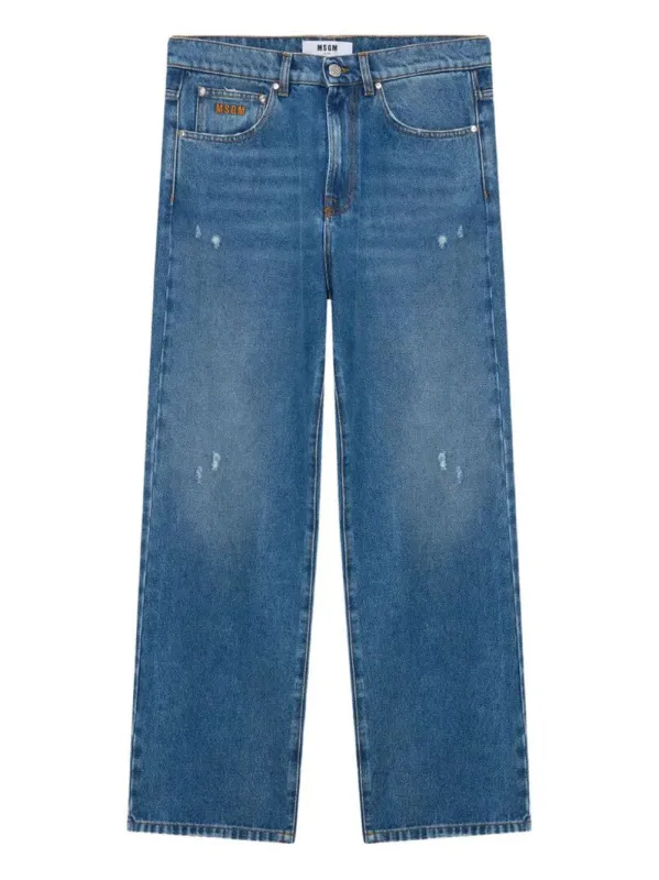 Distressed Jeans made by MSGM