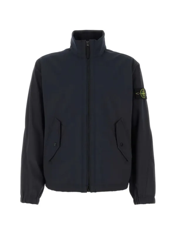 Water And Wind Resistant Stand Collar Jacket made by Stone Island