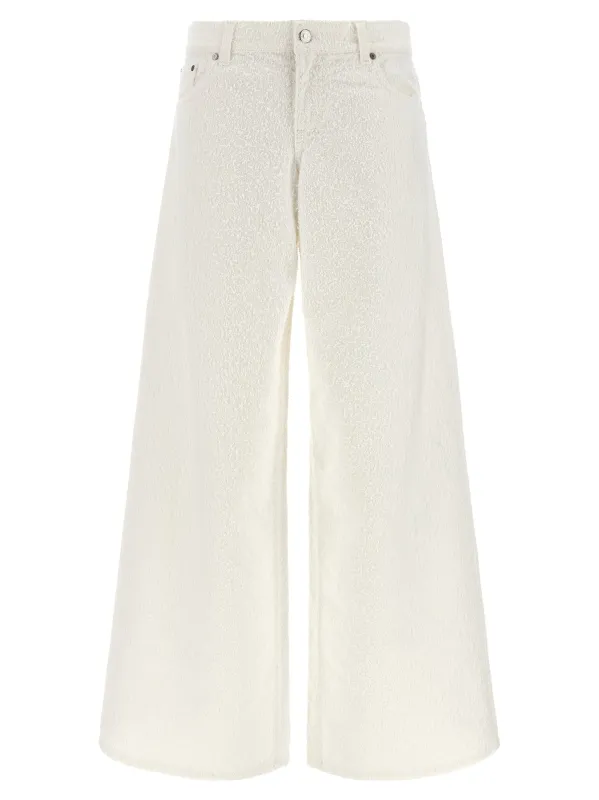 Boucle Jeans White sold by Wanan Luxury