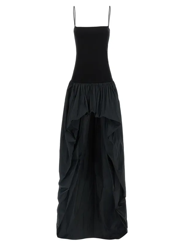 Taffeta Skirt Dress Dresses Black made by Stella McCartney