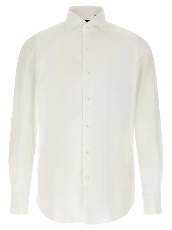 Napoli Shirt And Blouse White made by Wanan Luxury