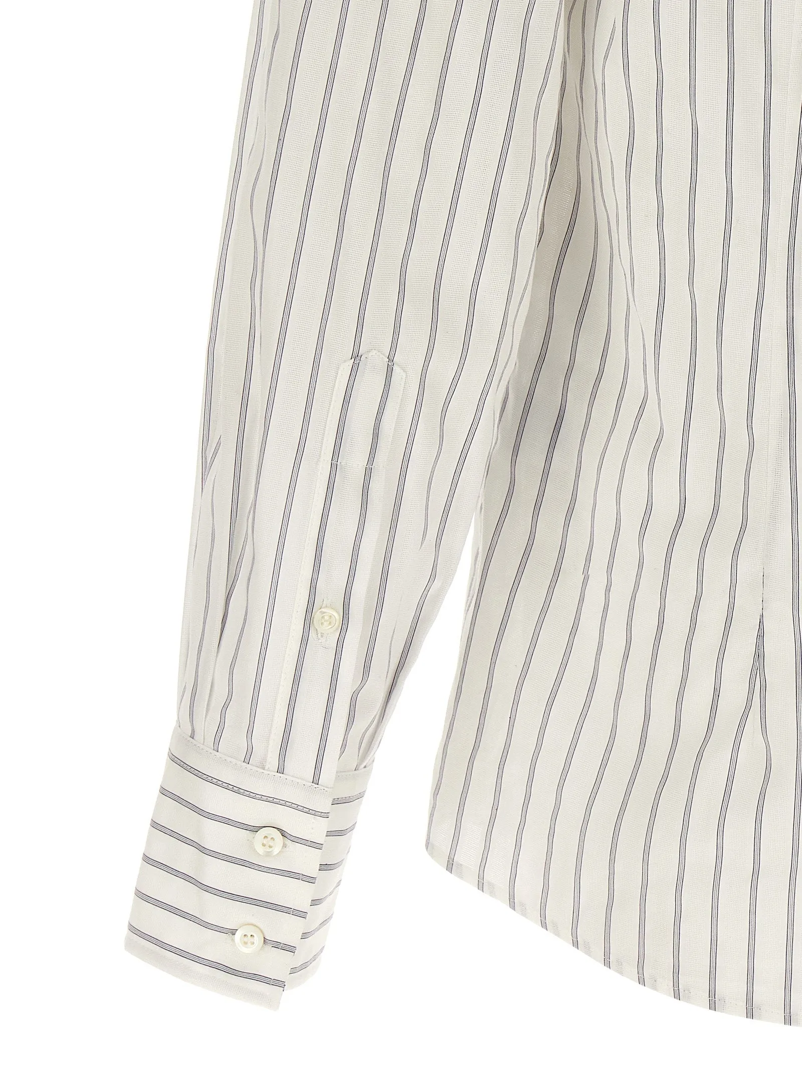 Striped Shirt Shirt And Blouse Light Blue sold by Wanan Luxury product image thumbnail 4
