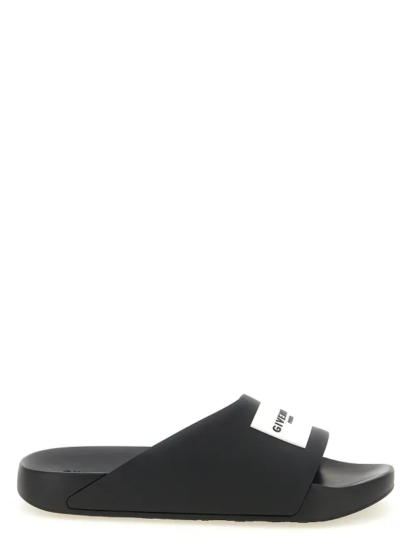 Label Sandals Black sold by Wanan Luxury