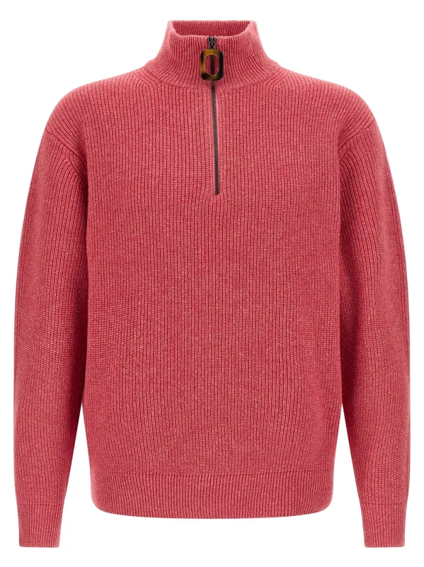Half-Zip Sweater Sweaters And Cardigans Pink made by J.W. Anderson