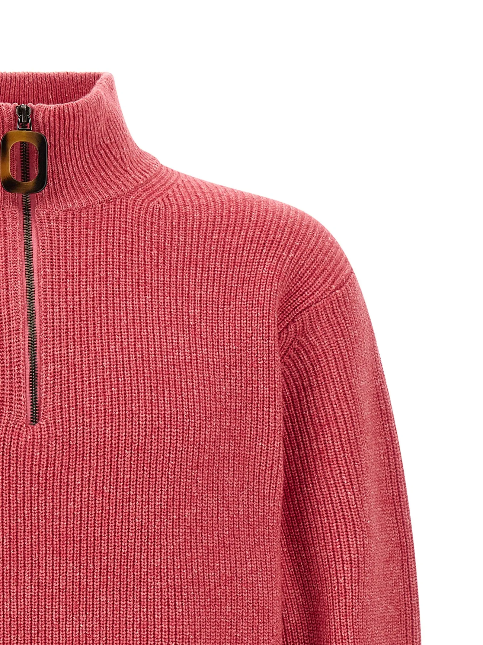 Half-Zip Sweater Sweaters And Cardigans Pink sold by Wanan Luxury product image thumbnail 3