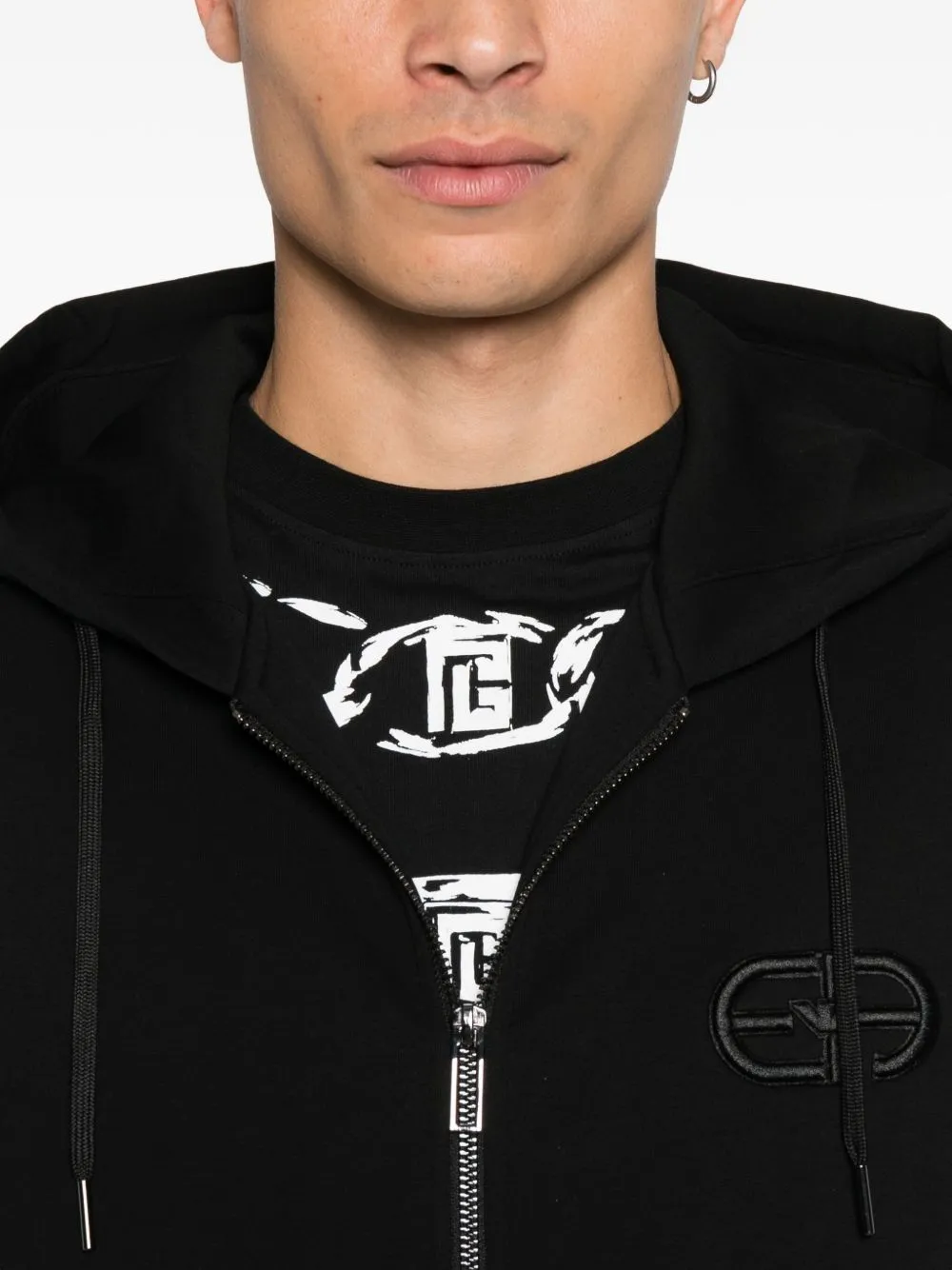 Logo Cotton Hoodie sold by Wanan Luxury product image thumbnail 5