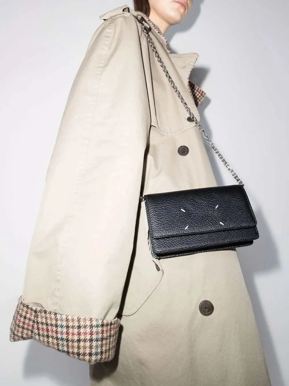 Four Stitches Messenger Bag sold by Wanan Luxury product image thumbnail 5