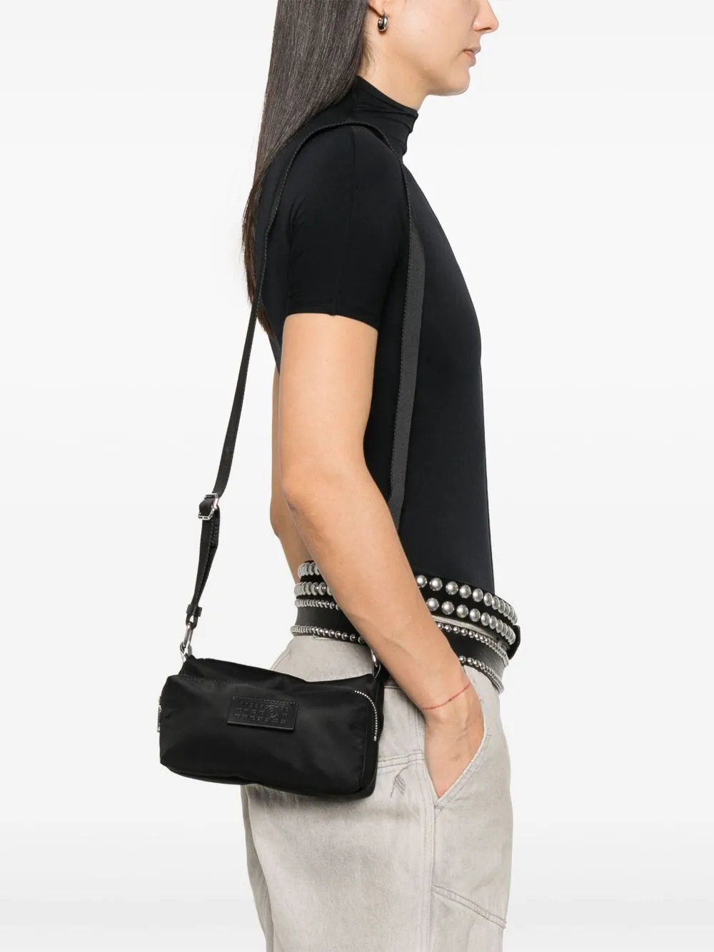 Pocket Nylon Crossbody Bag sold by Wanan Luxury product image thumbnail 5