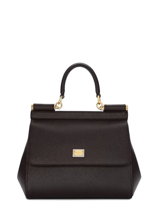 Sicily Medium Leather Crossbody Bag sold by Wanan Luxury