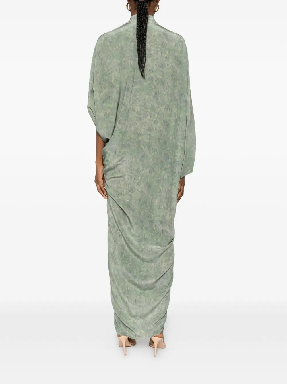 Mayu Silk Long Dress sold by Wanan Luxury product image thumbnail 2