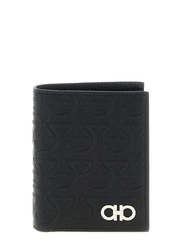 Gancini Wallets And Card Holders Black sold by Wanan Luxury