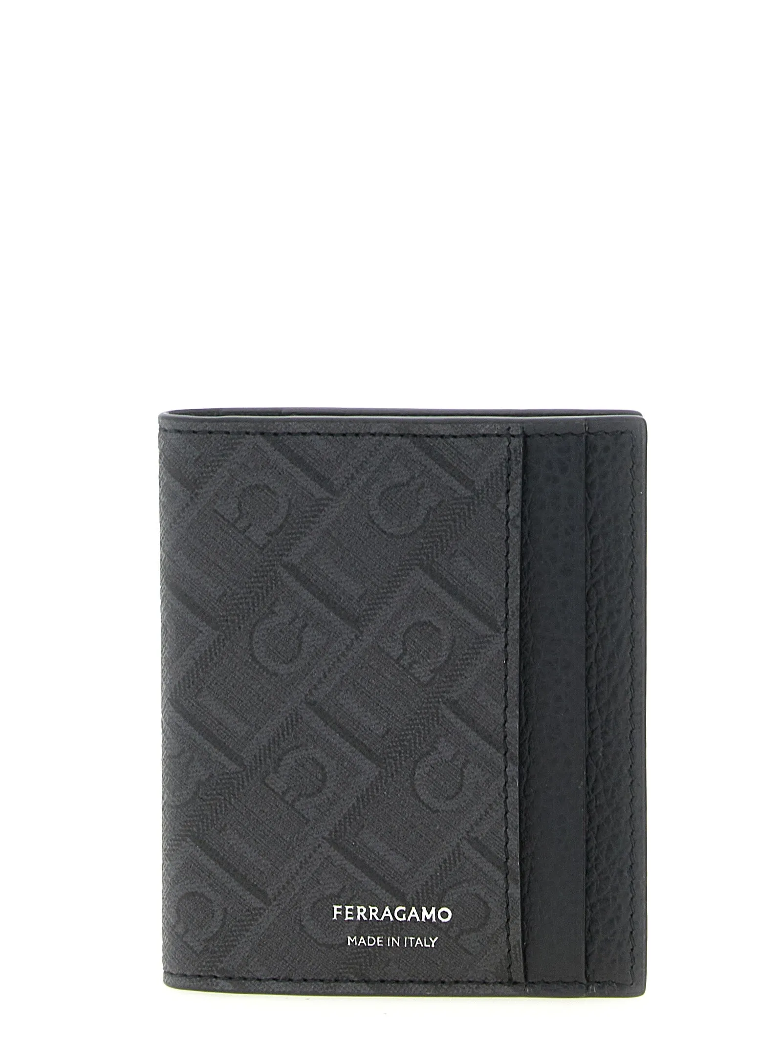 Ferragamo Monogram Wallets And Card Holders Black sold by Wanan Luxury