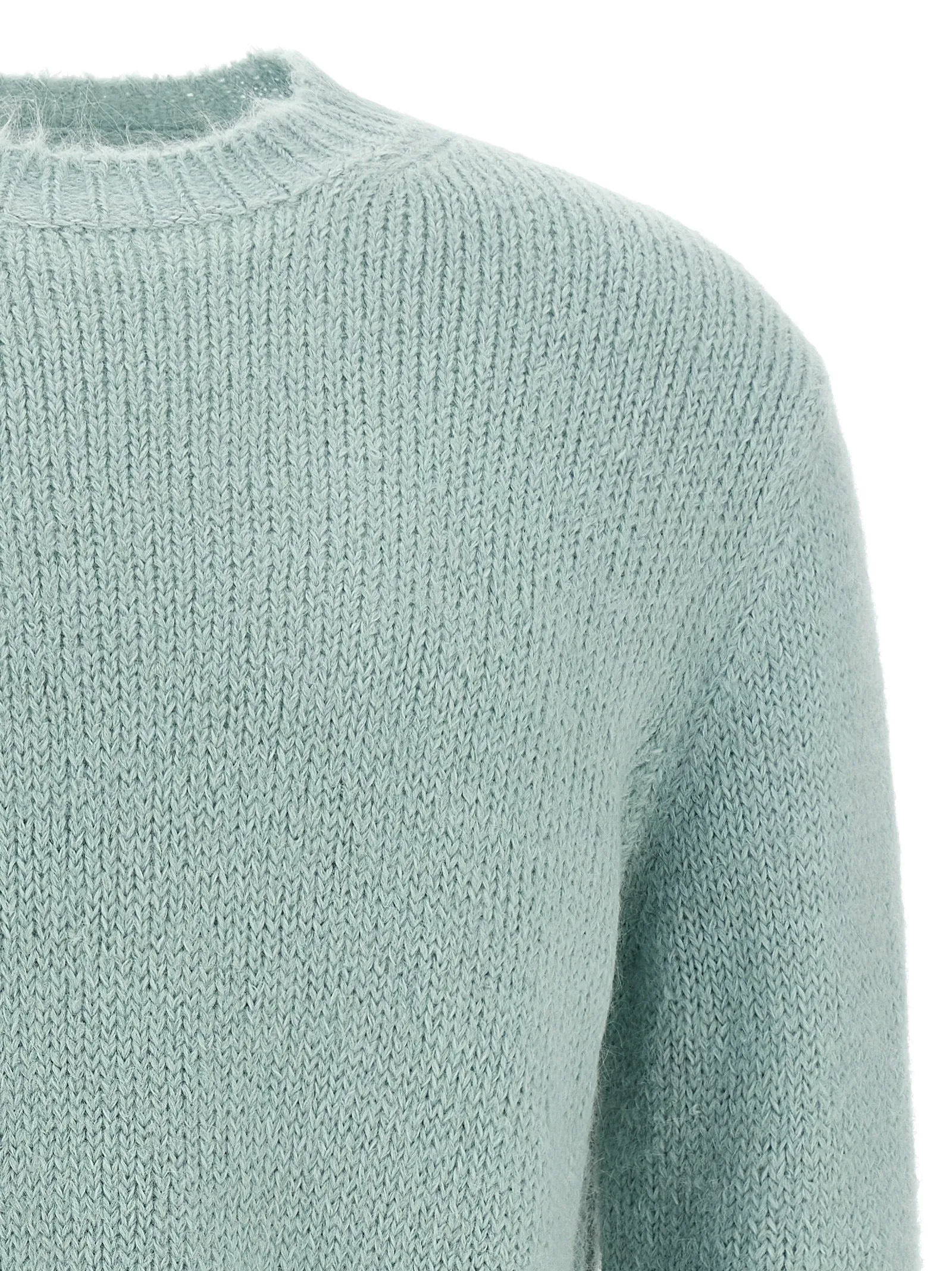 Alpaca Wool Sweater Sweaters And Cardigans Light Blue sold by Wanan Luxury product image thumbnail 3