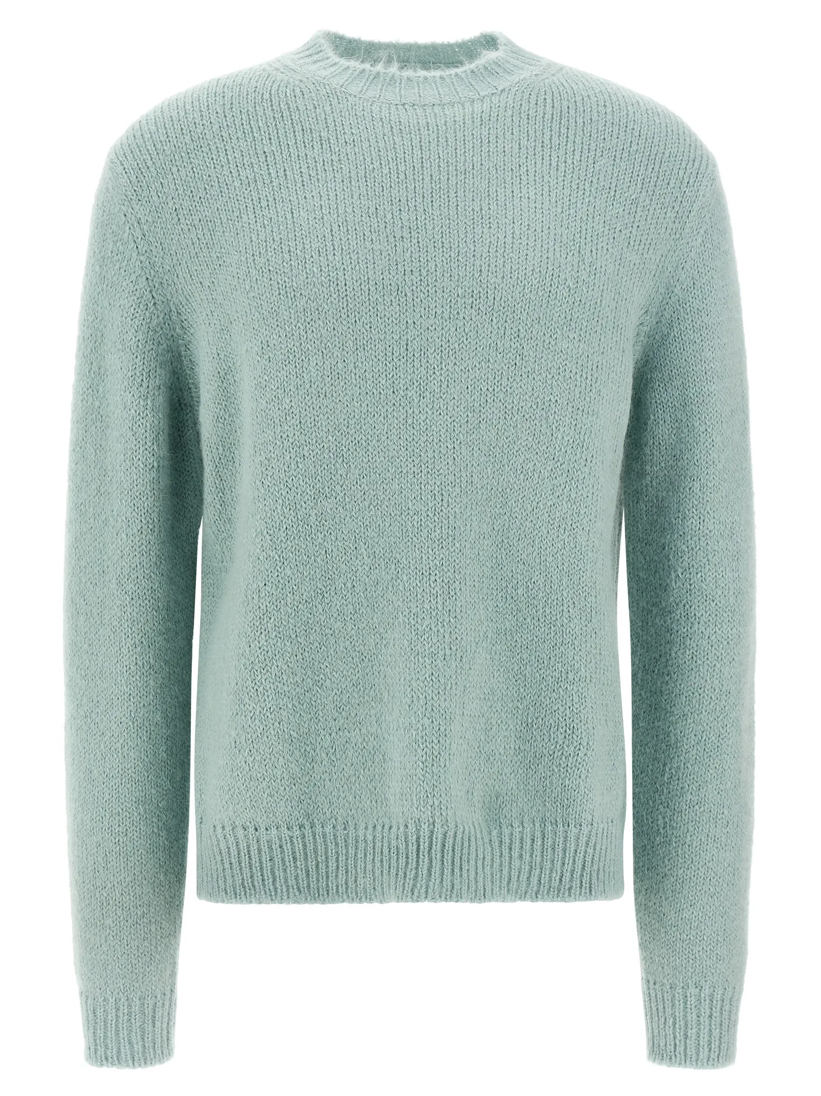 Alpaca Wool Sweater Sweaters And Cardigans Light Blue sold by Wanan Luxury