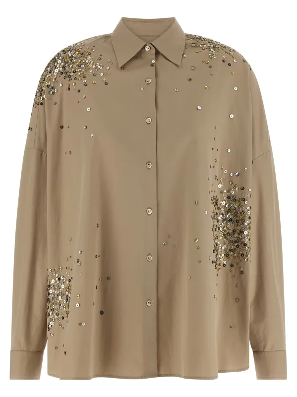 Casia Shirt And Blouse Beige sold by Wanan Luxury